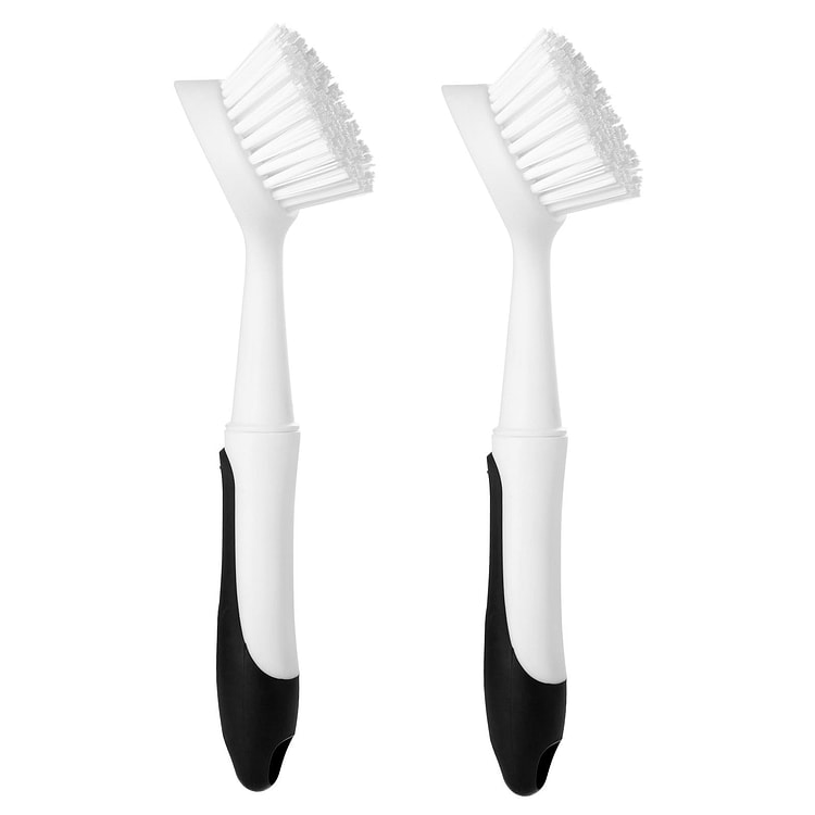 Dish Brush with Handle, Dish Scrub Brush Scraper