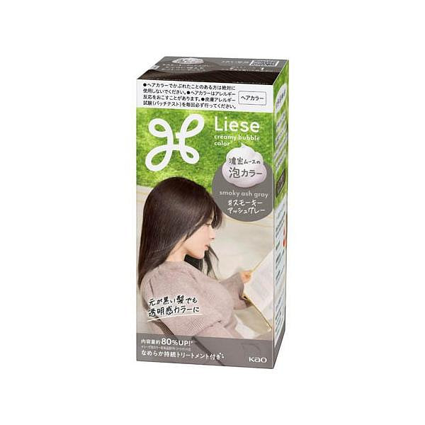 花王 Liese 泡沫染发剂 烟熏灰 115ml 1 份