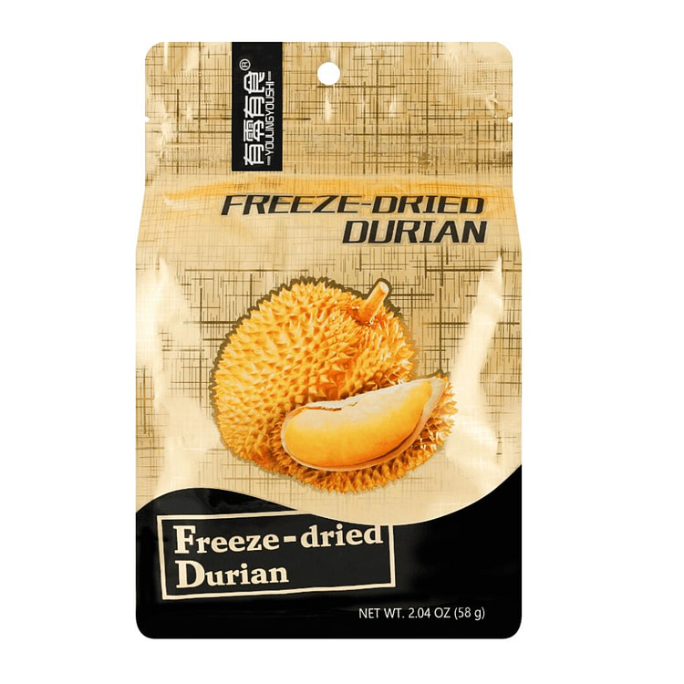 Freeze-Dried Durian 2.04 oz 1 each