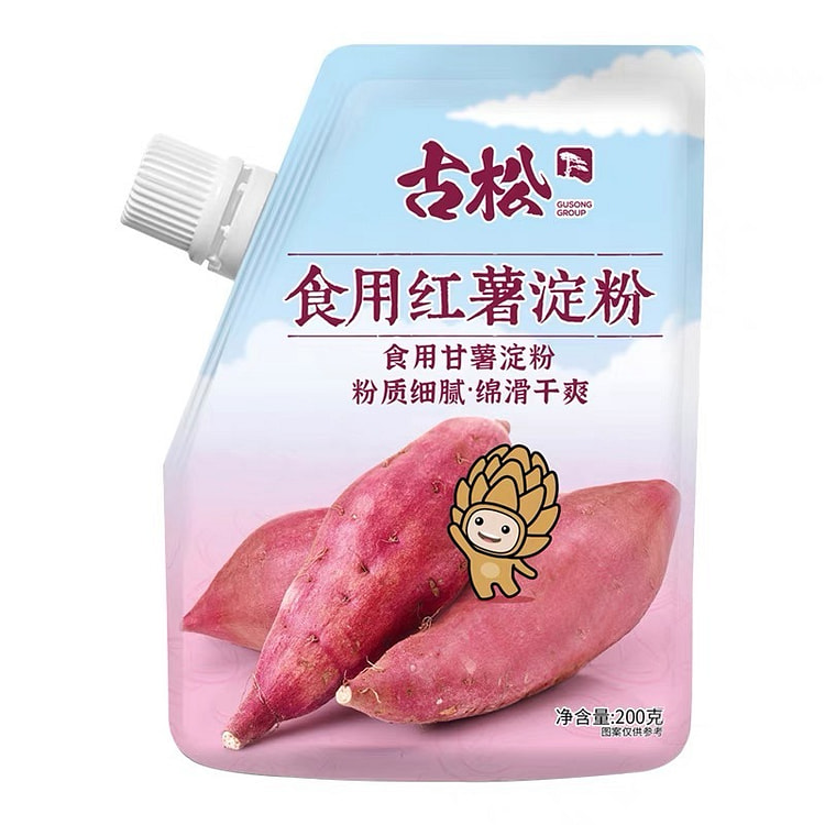 【古松】红薯淀粉  地瓜粉 蛋糕面包烘焙家用凉粉专用粉 1袋