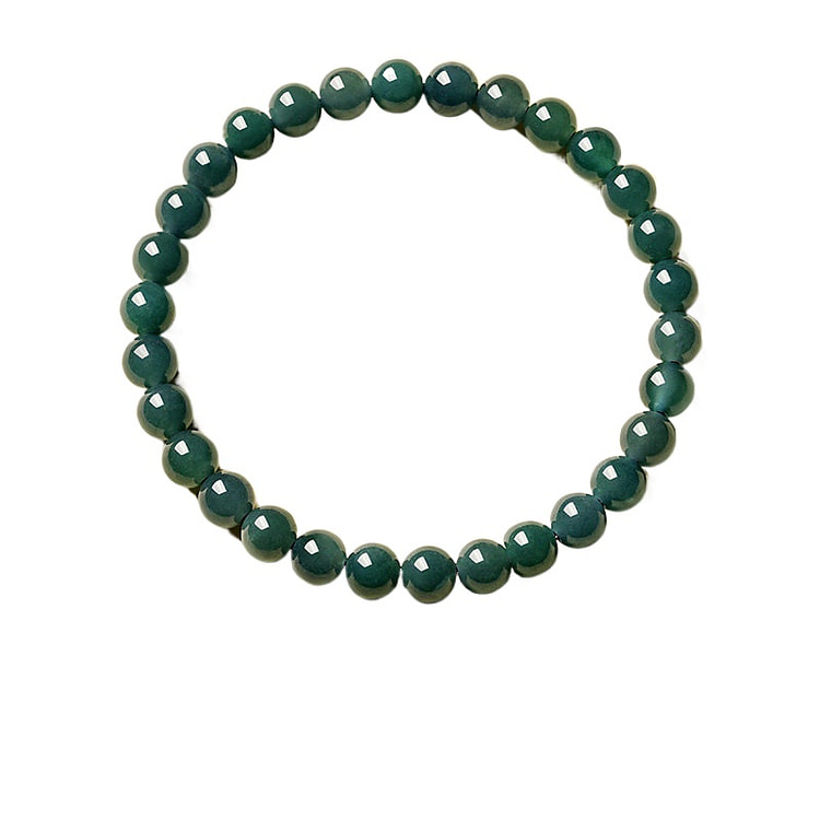 宫里上新 翡翠手串玉石手链串珠 春水映月 6mm 1 盒