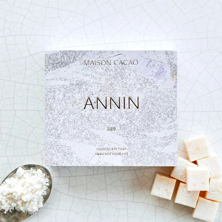 Maison Cacao Almond Nama Chocolate 16 pcs 1 box