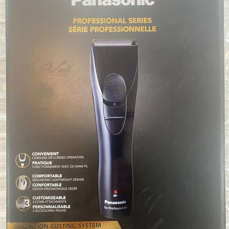 Brand New Panasonic Professional Hair Clipper ER-G 250 pack