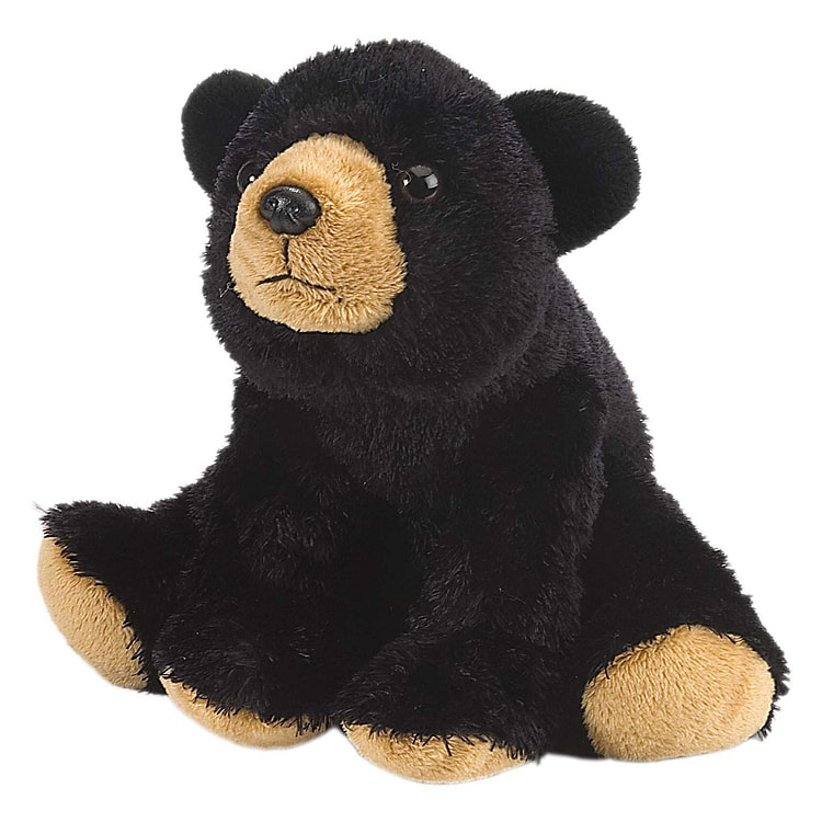 Black Bear Stuffed Animal - 8" Default