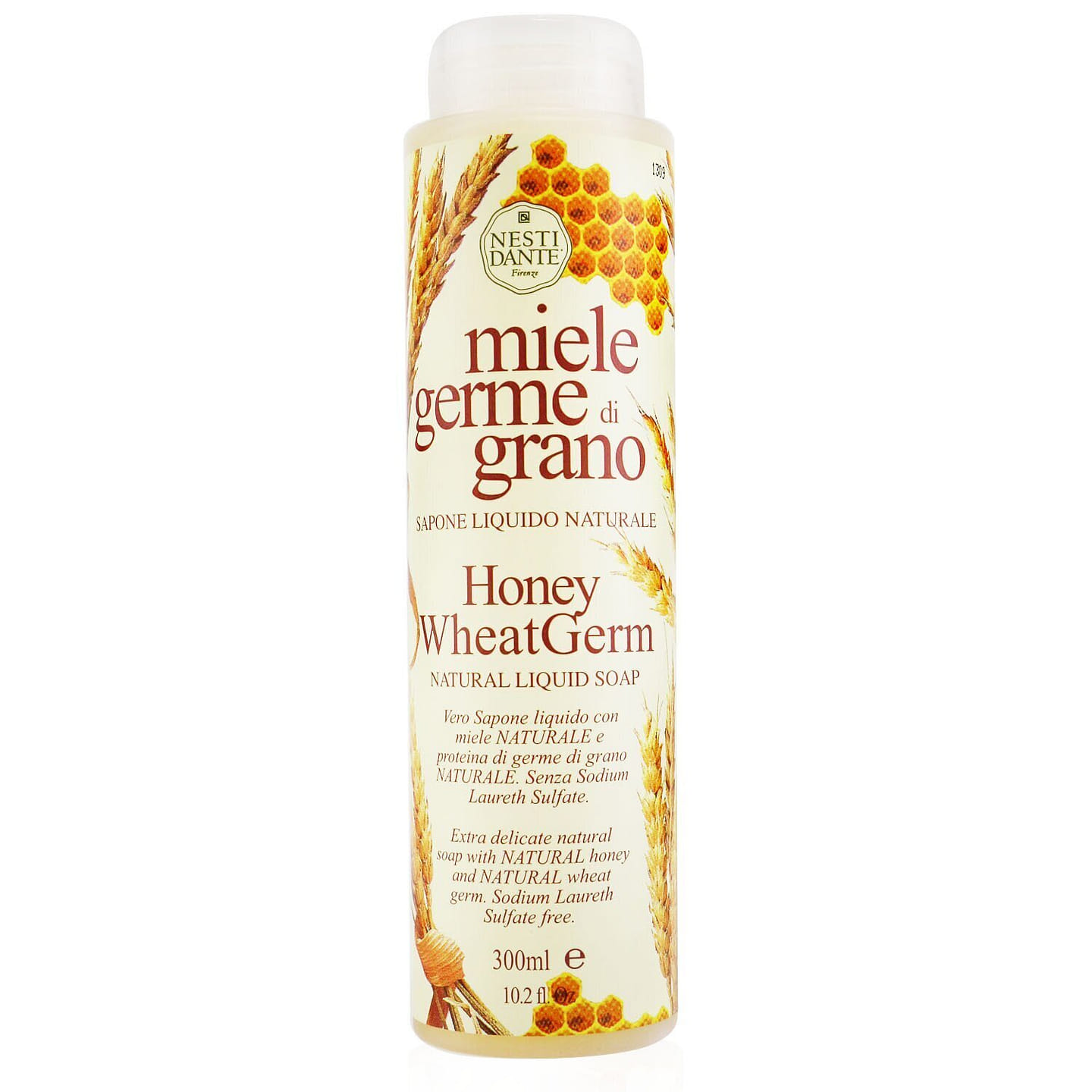 Nesti Dante Natural Soap – Honey WheatGerm (Shower Gel) 300 ml