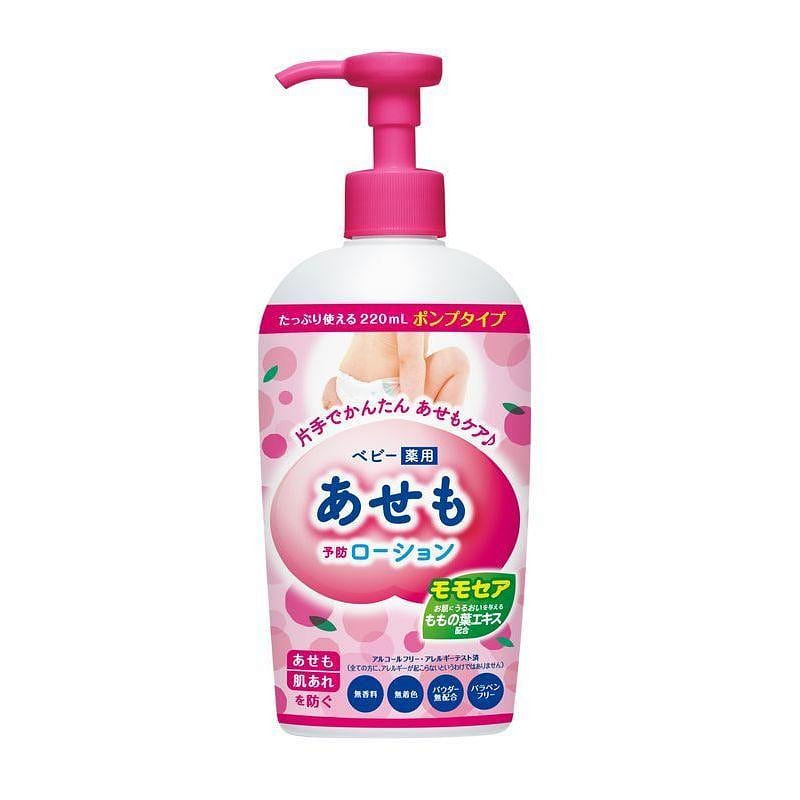 TAMPEI Momosea Baby Prickly Heat Wash 220ml 1 each