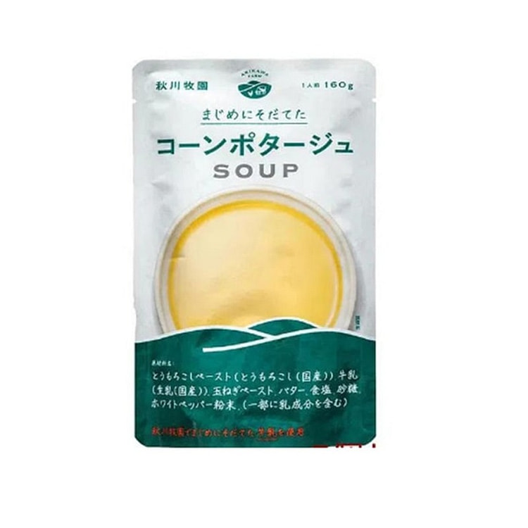 秋川牧园 速食 玉米浓汤 160g