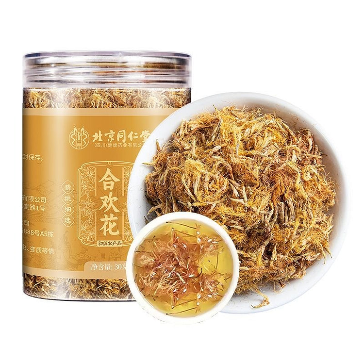 北京同仁堂合欢花 泡茶滋补养生 1 罐