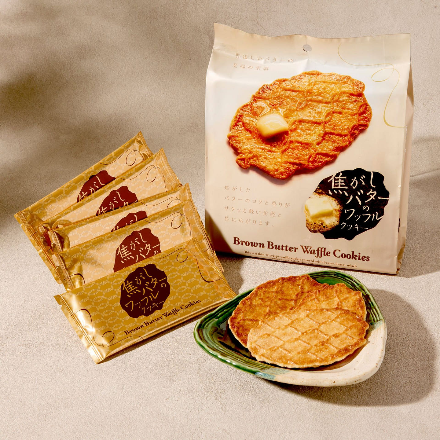 Brown Butter Waffle Cookie (8 pieces) 105 그램