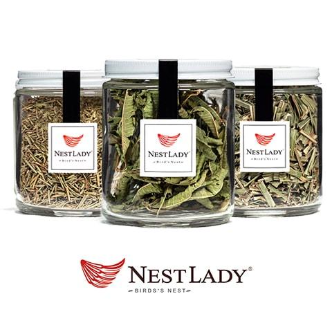 NESTLADY Diet Tea Dried Flower Tea Leg Slimming 100% Nature 3pc 1 count