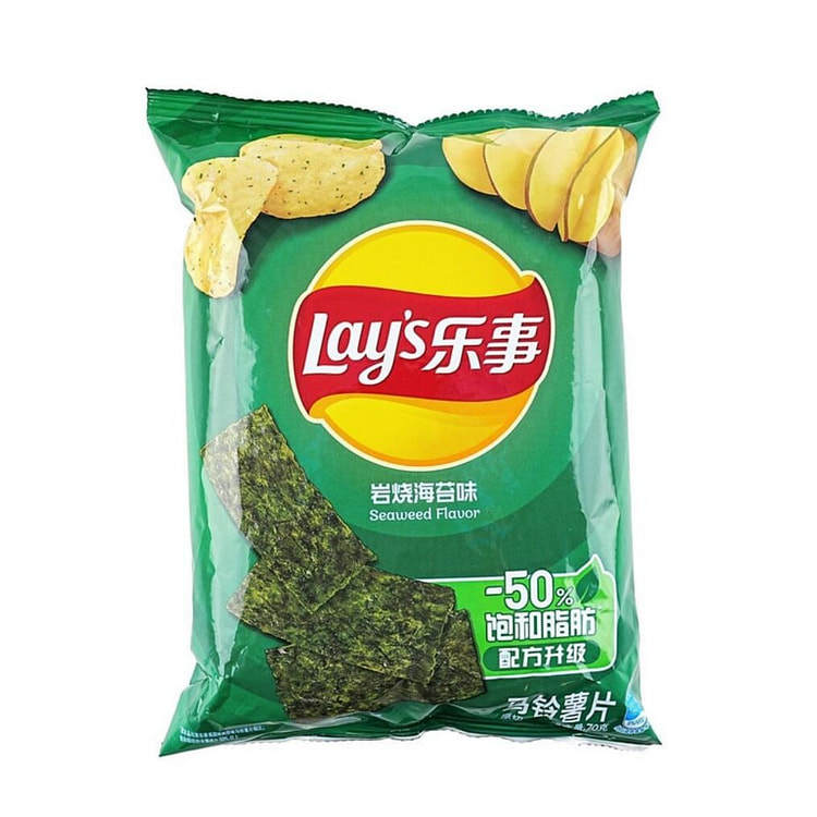 乐事 薯片 岩烧海苔味70g