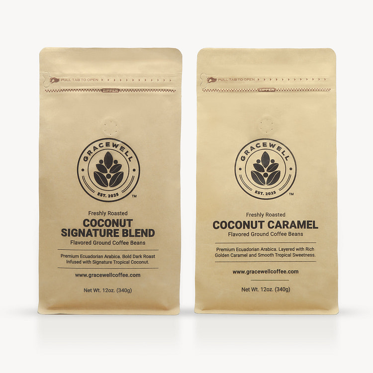 Coconut Caramel & Coconut Signature Blend 2-Pack 1 each
