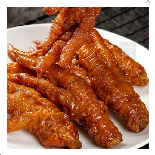 Tiger print Chicken Feet 300g spicy