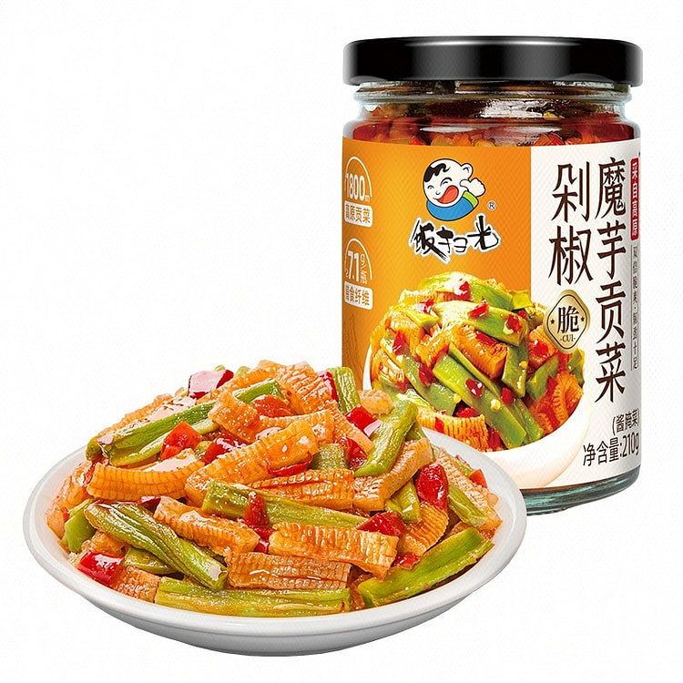 Chopped Chili Konjac with Tribute Vegetables 210 g