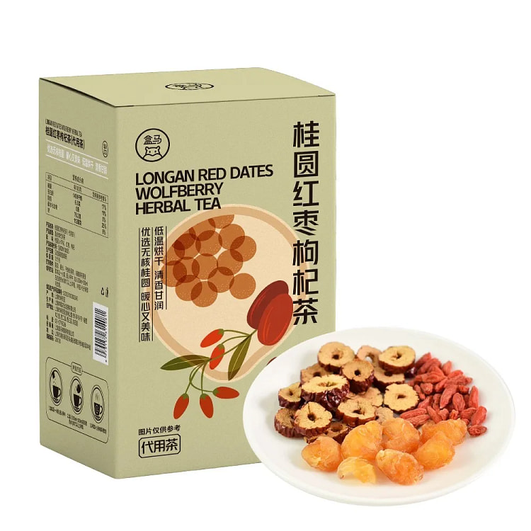 Hema Longan, Red Date and Wolfberry Tea, 14 Bags 168 g