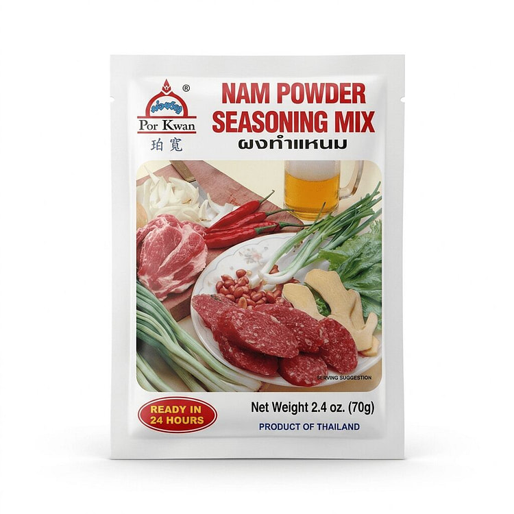 [Por Kwan] Nam Powder Seasoning Mix/Gia Vi Lam Nem 70 g