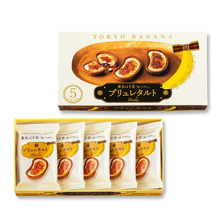 Tokyo Banana Cake Caramel pudding 5pc 5 count