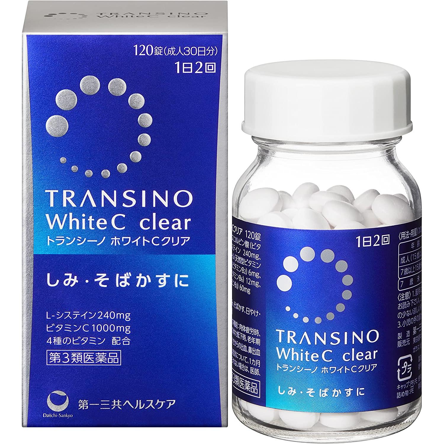 Transino White C Clear 120 tablets 1 each