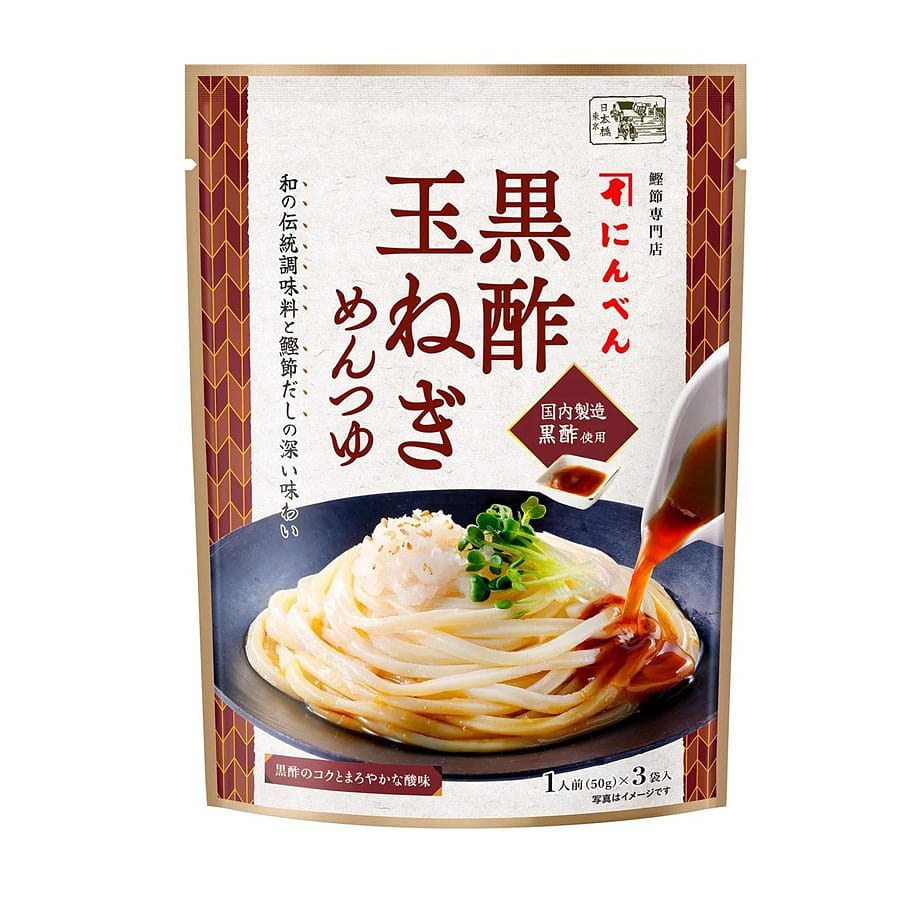 Black Vinegar Onion Bonito Noodle Dipping Sauce 150 g