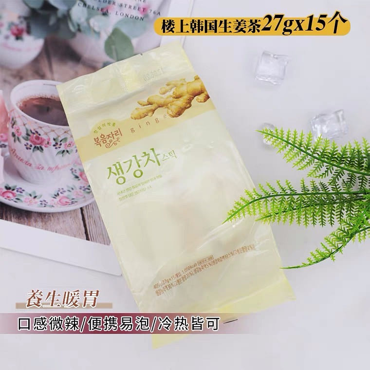 HKJEBN Korean Ginger Tea (Portion) (27g X 15pieces) 405 g