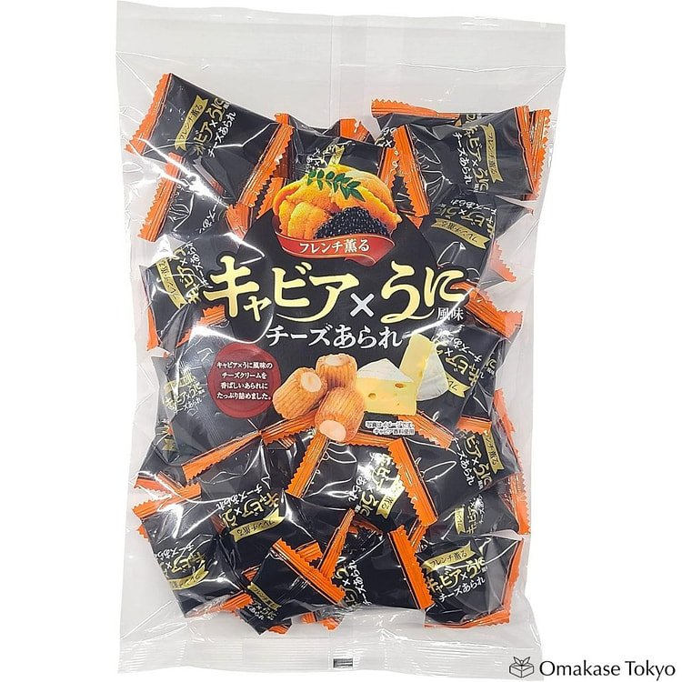 Kirara Caviar and Sea Urchin Cheese Arare 0.33 lb