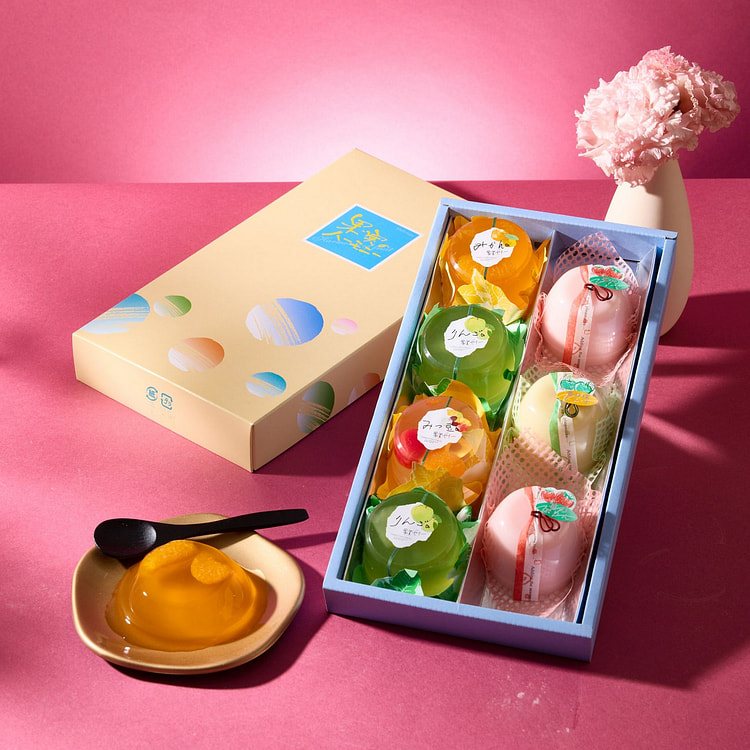 Fruit Jelly & Pudding Gift Set (7 pieces)
