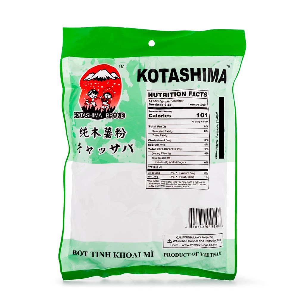 Kotashima Brand キャッサバ粉 - Weee!