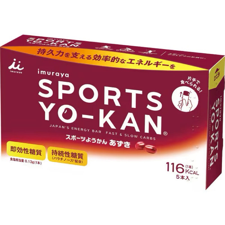 Imuraya Sports Yokan Azuki 40g x 5 packs 1 each