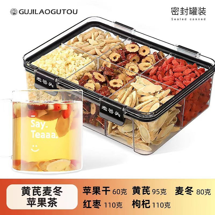 谷记老谷头  黄芪麦冬苹果水 元气佳人 455g*1