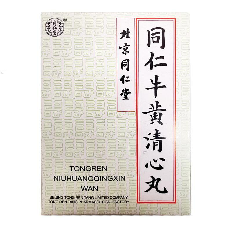 Niuhuang Qingxin Wan Herbal Supplement 3g*6pills 1 box