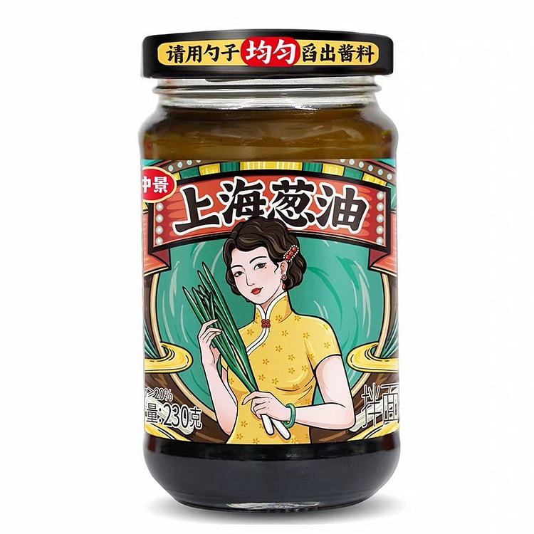 老上海正宗葱油拌面专用调味料拌面酱 230 克