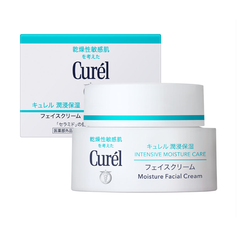 日本KAO花王Curél珂润润浸保湿深层乳霜 40 克