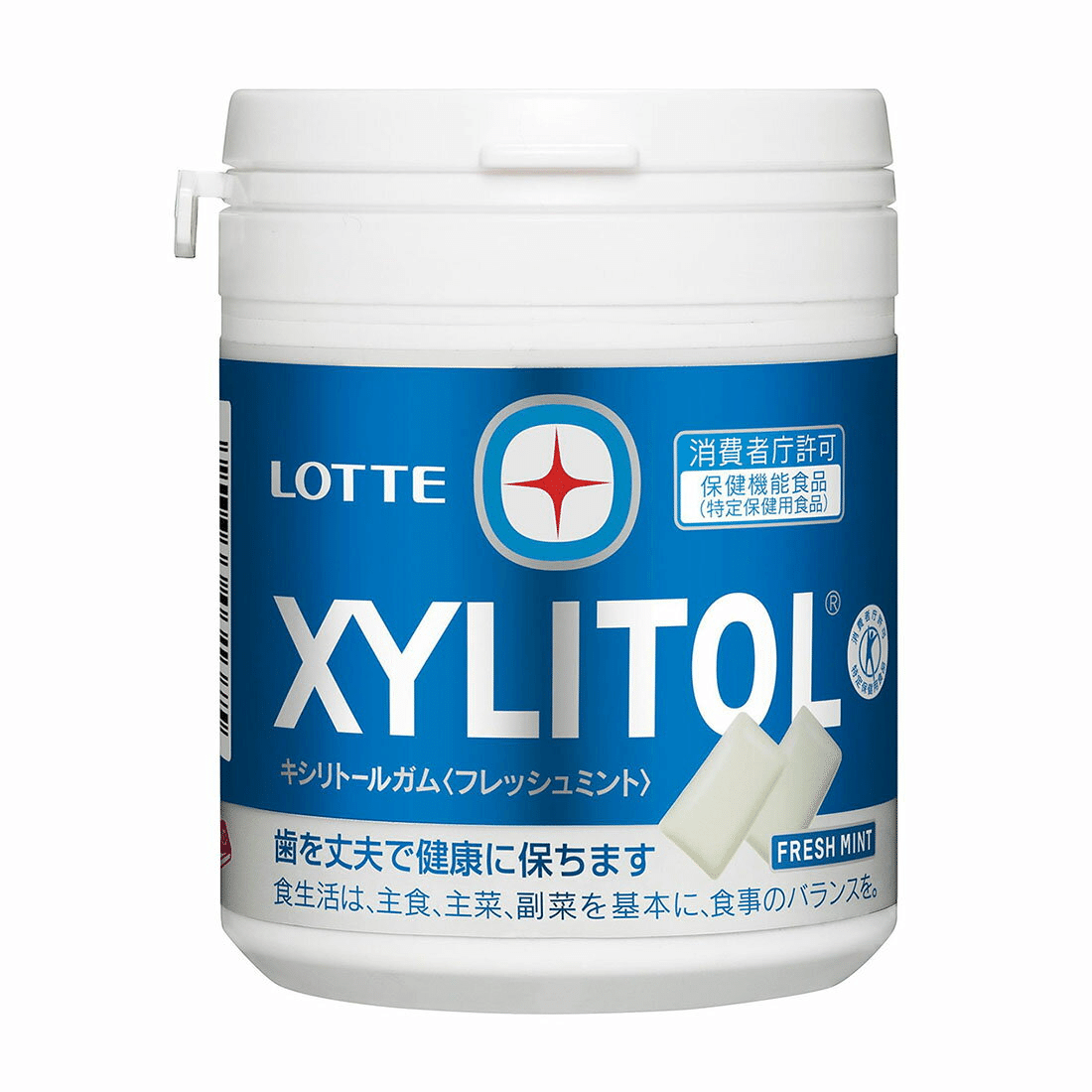 LOTTE 木糖醇无糖清爽薄荷口香糖 133g 133 克