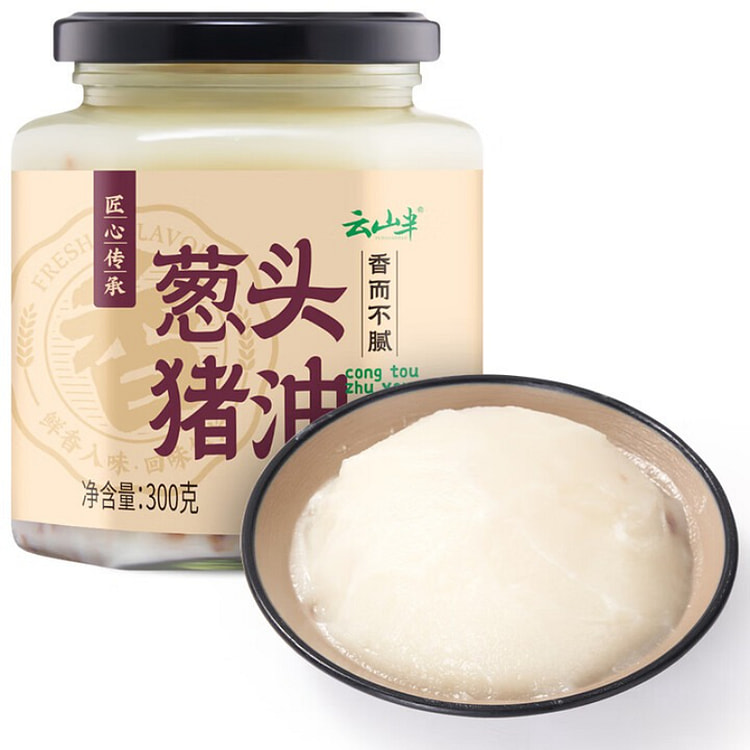 Scallion lard 300g*1 bottle 300 g