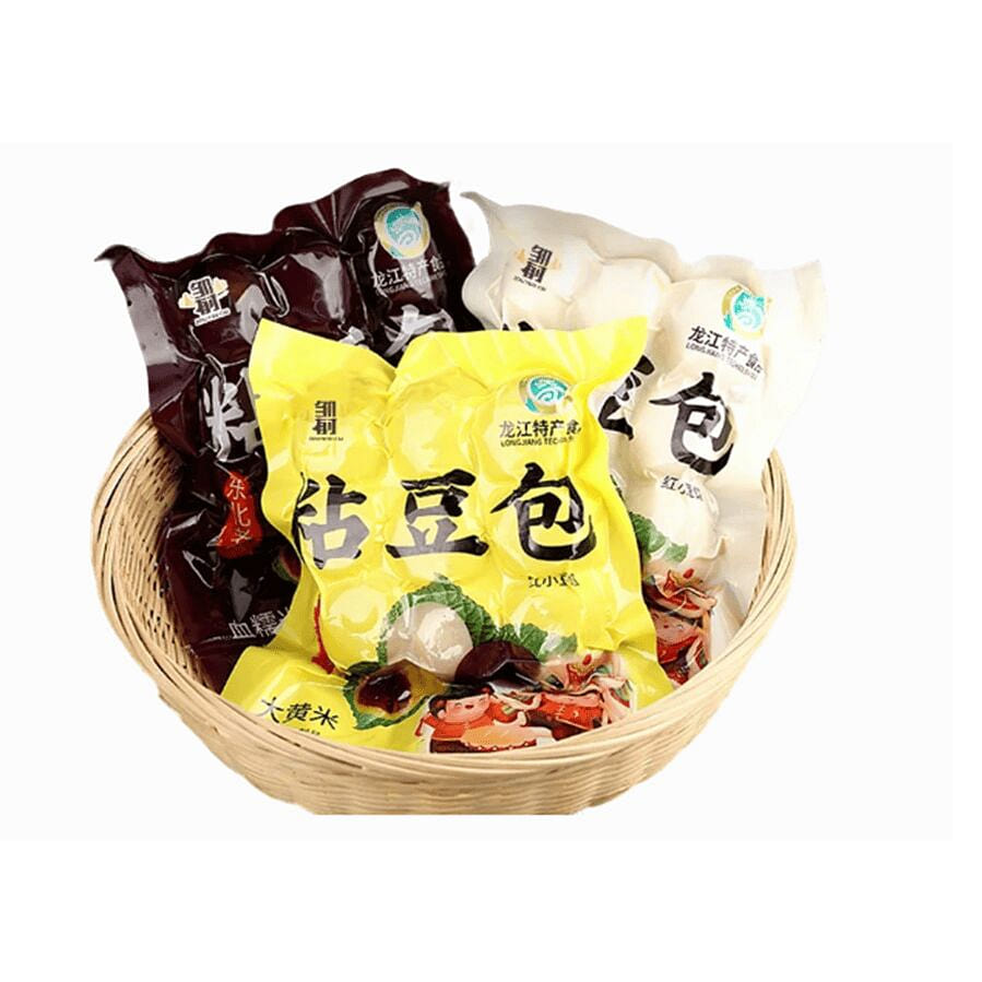 邹有才 东北正宗粘豆包 360g*3袋 1080 克