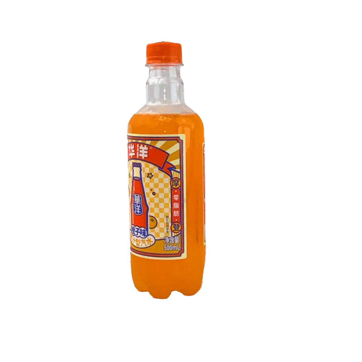 Huayang Fruit Juice Soda orange Flavor 500 ml