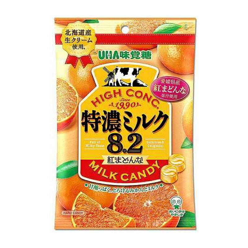 UHA Milk 8.2 Beni Madonna Candy 70 g