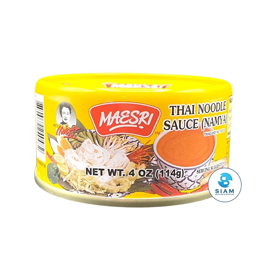 MaeSri Thai Noodle Sauce (Namya), Gluten-Free 4 oz