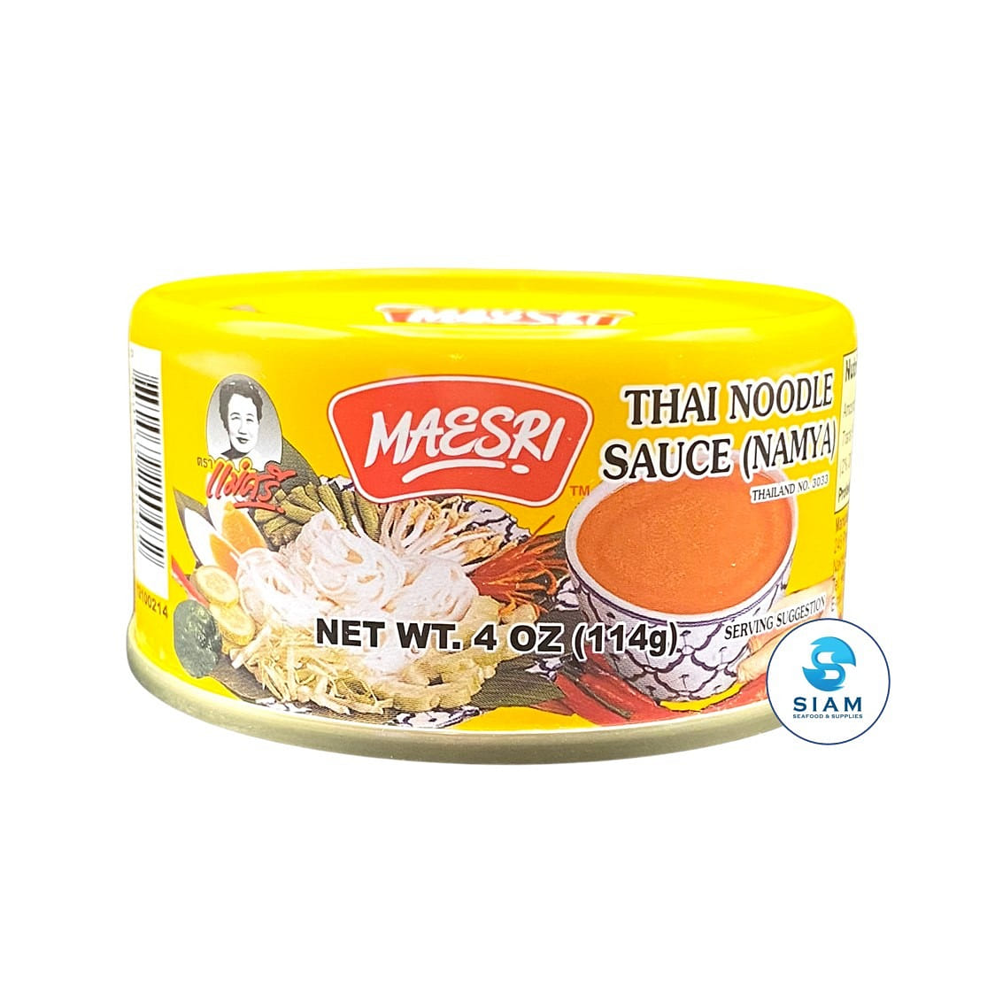 MaeSri Thai Noodle Sauce (Namya), Gluten-Free 4 oz