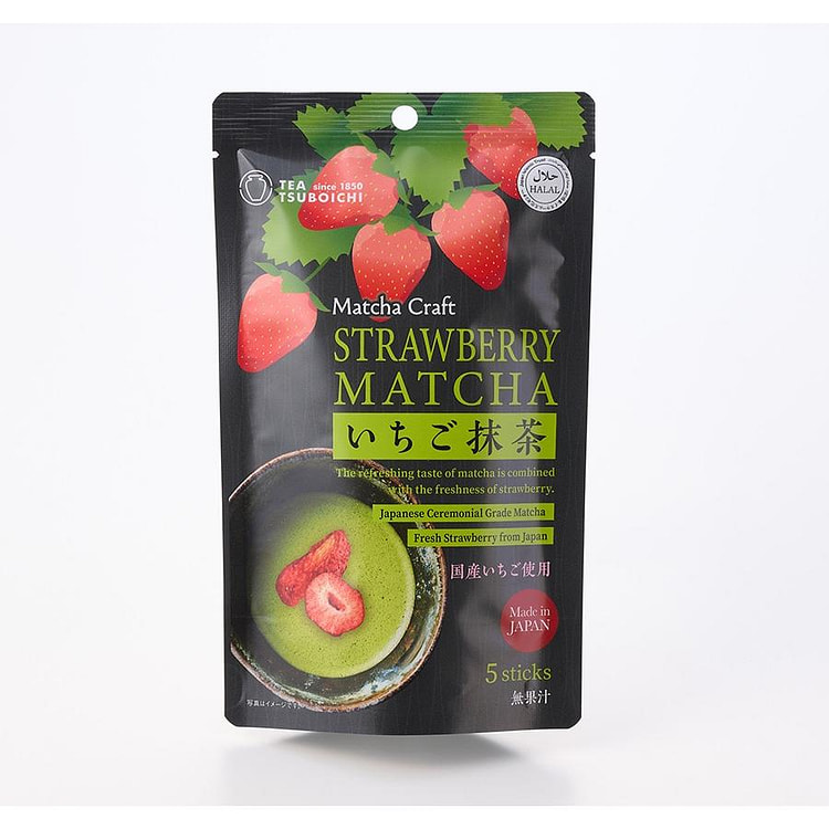 坪市制茶 草莓 抹茶粉 10g*5条 1 份