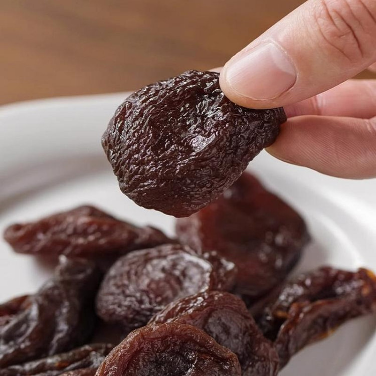 甄味杏干 果肉饱满酸甜无核果干空心蜜饯250g果脯