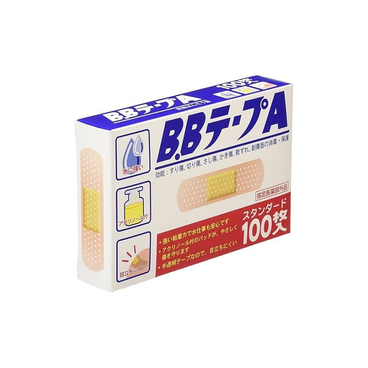 共立制药株式会社 B.B胶带创可贴 100枚/盒