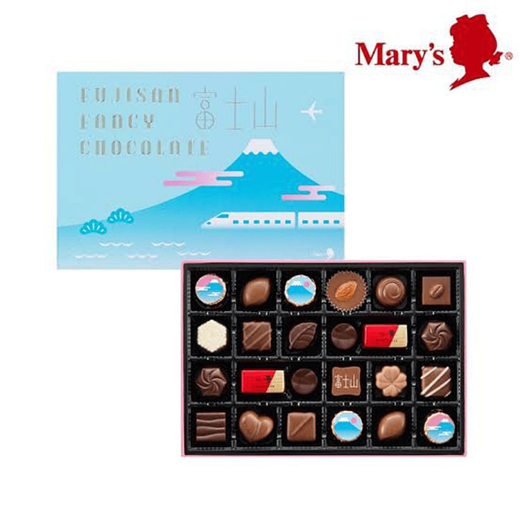 Mary's Mt. Fuji Fancy Chocolate 24pc