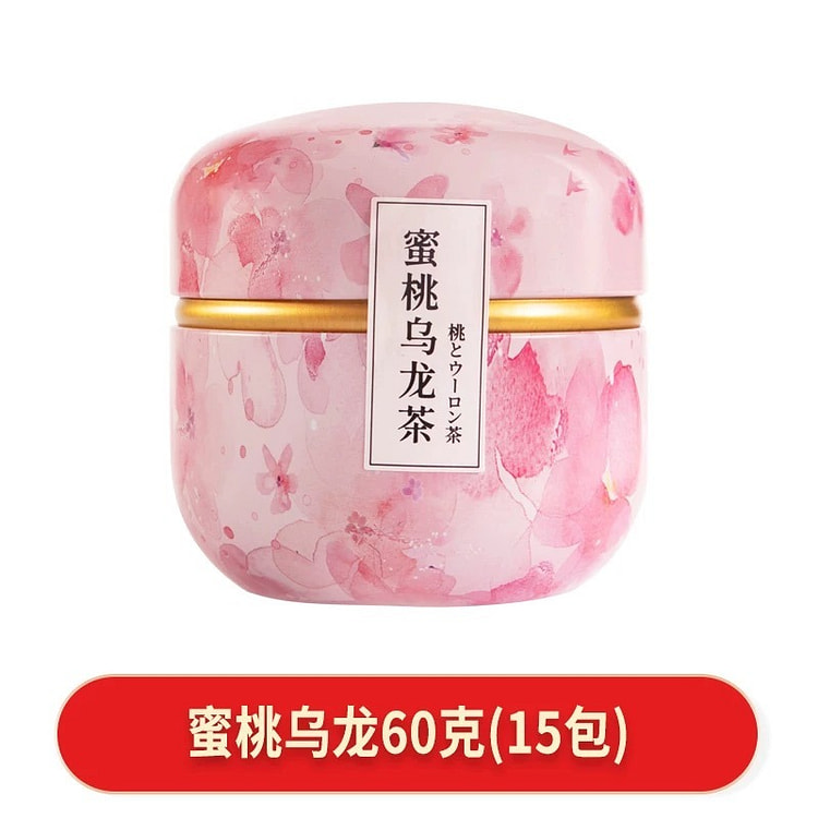 【中闽飘香】水果冷泡茶包 《蜜桃乌龙茶》一罐15包