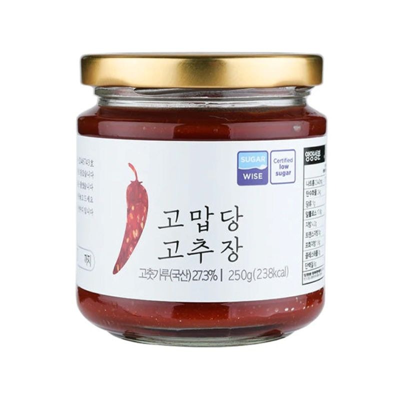 Gomapdang Low-Sugar Red Chili Paste (Gochujang) 250 g