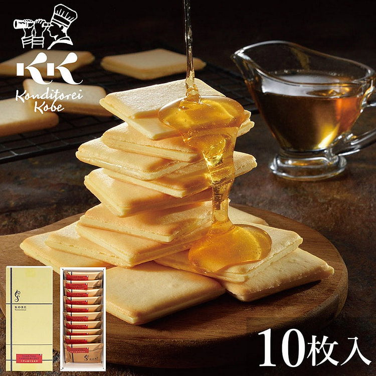 神户 母亲节限定 猫舌烤饼 10枚入