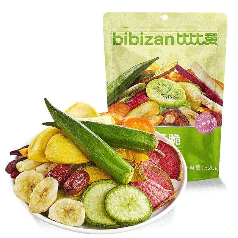 Bibi Zan Assorted Fruits and Vegetables Crispy 250 250 g