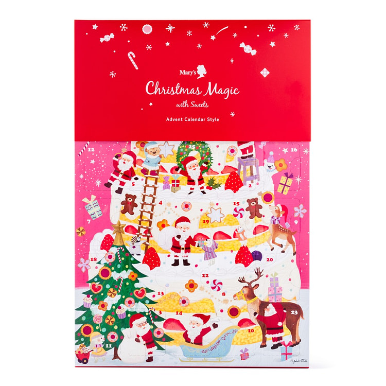 Mary's Christmas Countdown Chocolate Advent Calendar - Weee!