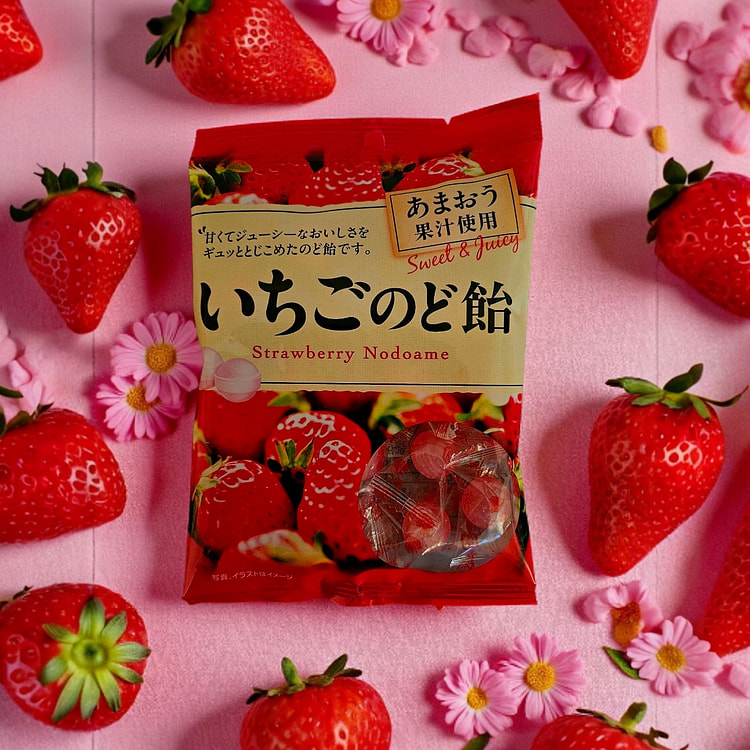 Pine 日本草莓味润喉糖 70 克