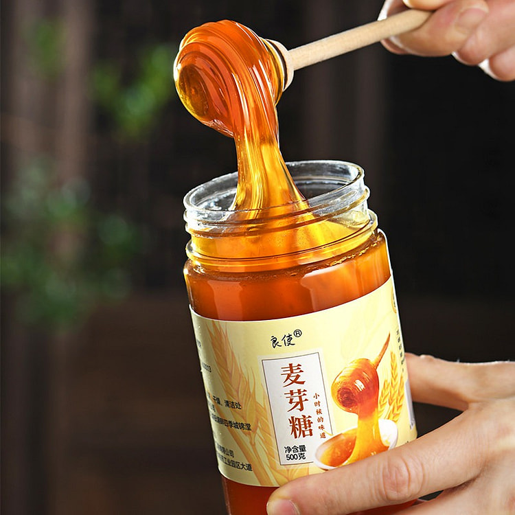 正宗 麦芽糖 传统手工制作搅搅糖1瓶 500 克